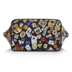 Divo Diva - Venice - Dark Black - Leather Handbag - Made in Italy - Life is a Game Collection - Luxury High Quality - Avvenice