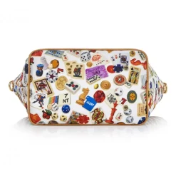 Divo Diva - Venice - White - Leather Handbag - Made in Italy - Life is a Game Collection - Luxury High Quality - Avvenice