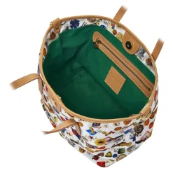 Divo Diva - Venice - White - Leather Handbag - Made in Italy - Life is a Game Collection - Luxury High Quality - Avvenice