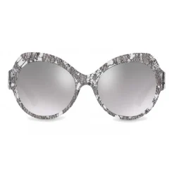 Dolce & Gabbana - Acetate Butterfly Sunglass - Rifile Gun Lace - Dolce & Gabbana Eyewear - Avvenice