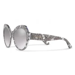 Dolce & Gabbana - Acetate Butterfly Sunglass - Rifile Gun Lace - Dolce & Gabbana Eyewear - Avvenice