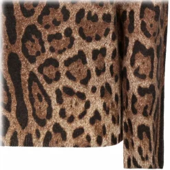 Dolce & Gabbana - Animalier Brown Cashmere Sweater - Dolce & Gabbana Exclusive Luxury Collection - Avvenice