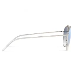 Dolce & Gabbana - Aviator Pilot Sunglasses - Silver Blue - Dolce & Gabbana Eyewear - Avvenice