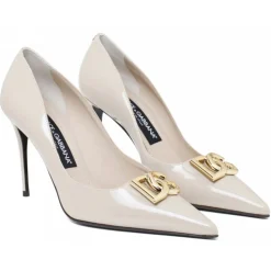 Dolce & Gabbana - Beige Lollo Pumps - Dolce & Gabbana Exclusive Luxury Collection - Avvenice