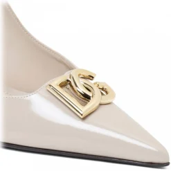Dolce & Gabbana - Beige Lollo Pumps - Dolce & Gabbana Exclusive Luxury Collection - Avvenice