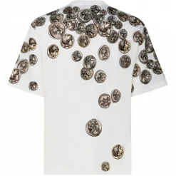 Dolce & Gabbana - Beige Cotton Graphic Print T-Shirt - Dolce & Gabbana Exclusive Luxury Collection - Avvenice