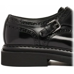 Dolce & Gabbana - Black Monk Shoes - Dolce & Gabbana Exclusive Luxury Collection - Avvenice