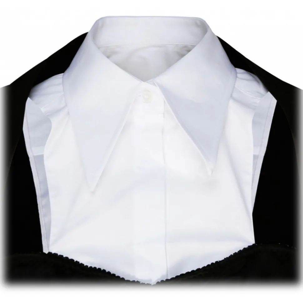 Dolce & Gabbana - Black and White Cotton Bustier Shirt - Dolce & Gabbana Exclusive Luxury Collection - Avvenice