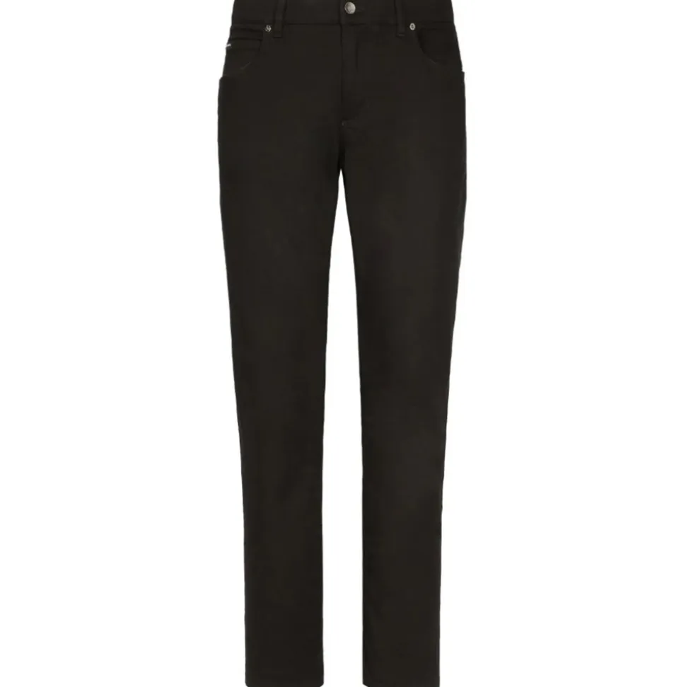 Dolce & Gabbana - Black Jeans - Dolce & Gabbana Exclusive Luxury Collection - Avvenice