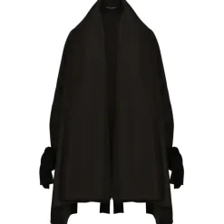 Dolce & Gabbana - Black Coat - Dolce & Gabbana Exclusive Luxury Collection - Avvenice