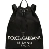 Dolce & Gabbana - Black Backpack - Dolce & Gabbana Exclusive Luxury Collection - Avvenice