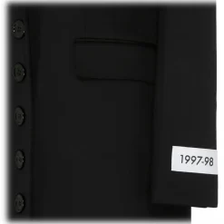 Dolce & Gabbana - Black Stetch Jersey Tailored Blazer - Dolce & Gabbana Exclusive Luxury Collection - Avvenice