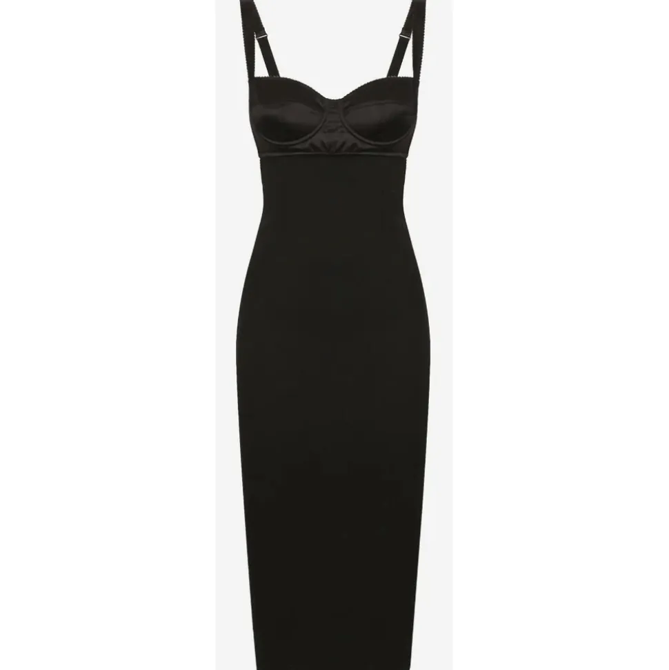 Dolce & Gabbana - Black Dress - Dolce & Gabbana Exclusive Luxury Collection - Avvenice