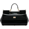 Dolce & Gabbana - Black Calf Leather Medium Sicily Shoulder Bag - Dolce & Gabbana Exclusive Luxury Collection - Avvenice