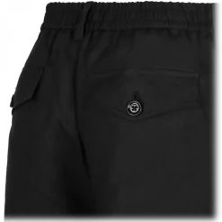 Dolce & Gabbana - Black Cargo Shorts - Dolce & Gabbana Exclusive Luxury Collection - Avvenice