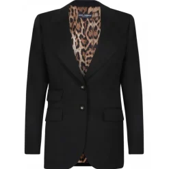 Dolce & Gabbana - Black Turlington Jacket - Dolce & Gabbana Exclusive Luxury Collection - Avvenice