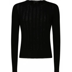 Dolce & Gabbana - Black Cotton Blend Jumper - Dolce & Gabbana Exclusive Luxury Collection - Avvenice