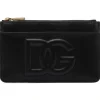 Dolce & Gabbana - Black Leather Card Holder - Dolce & Gabbana Exclusive Luxury Collection - Avvenice