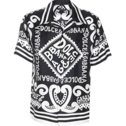 Dolce & Gabbana - Black and White Shirt - Dolce & Gabbana Exclusive Luxury Collection - Avvenice