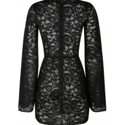 Dolce & Gabbana - Black Lace Mini Dress - Dolce & Gabbana Exclusive Luxury Collection - Avvenice