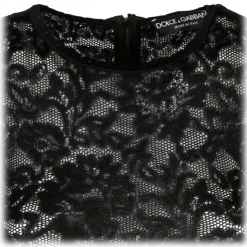 Dolce & Gabbana - Black Lace Mini Dress - Dolce & Gabbana Exclusive Luxury Collection - Avvenice