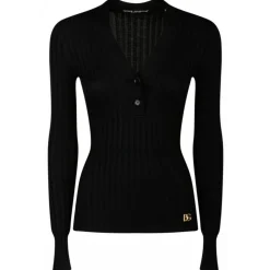 Dolce & Gabbana - Black Wool Sweater - Dolce & Gabbana Exclusive Luxury Collection - Avvenice