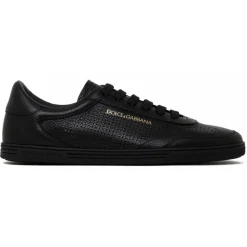 Dolce & Gabbana - Black Saint Tropez Sneakers - Dolce & Gabbana Exclusive Luxury Collection - Avvenice