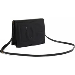 Dolce & Gabbana - Black DG Logo Crossbody Bag - Dolce & Gabbana Exclusive Luxury Collection - Avvenice