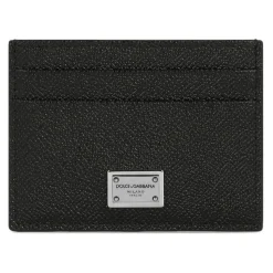 Dolce & Gabbana - Black Leather Wallet - Dolce & Gabbana Exclusive Luxury Collection - Avvenice