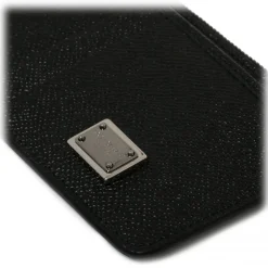Dolce & Gabbana - Black Calf Leather Wallet - Dolce & Gabbana Exclusive Luxury Collection - Avvenice