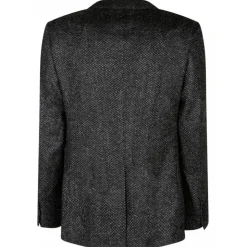 Dolce & Gabbana - Black and Grey Bouclé Blazer - Dolce & Gabbana Exclusive Luxury Collection - Avvenice