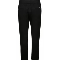 Dolce & Gabbana - Black Cotton Tapered Trousers - Dolce & Gabbana Exclusive Luxury Collection - Avvenice