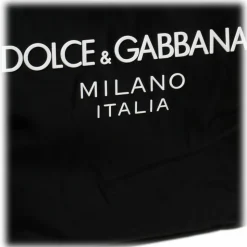 Dolce & Gabbana - Black Shopping Tote Bag - Dolce & Gabbana Exclusive Luxury Collection - Avvenice