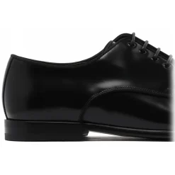 Dolce & Gabbana - Black Derby - Dolce & Gabbana Exclusive Luxury Collection - Avvenice
