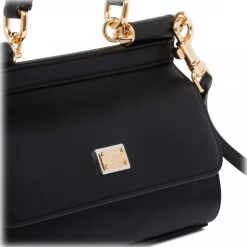 Dolce & Gabbana - Black Sicily Small Handbag - Dolce & Gabbana Exclusive Luxury Collection - Avvenice