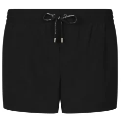 Dolce & Gabbana - Black Swim Shorts - Dolce & Gabbana Exclusive Luxury Collection - Avvenice