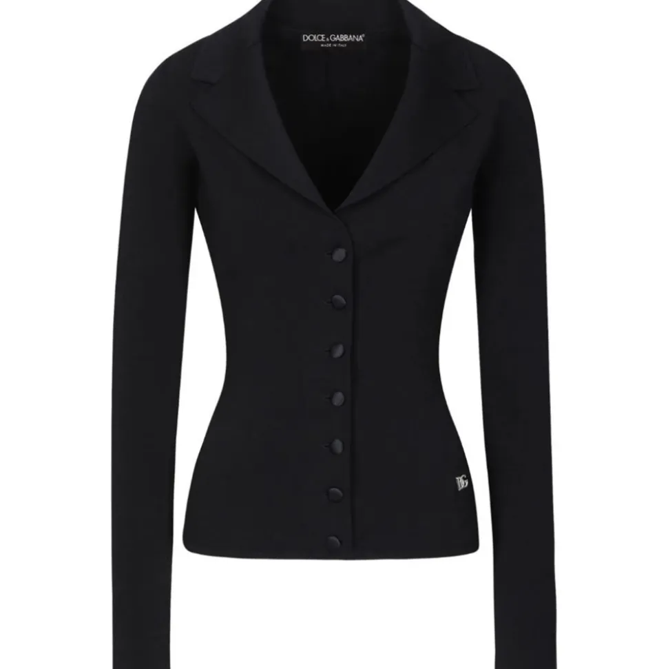 Dolce & Gabbana - Black Women's Jacket - Dolce & Gabbana Exclusive Luxury Collection - Avvenice