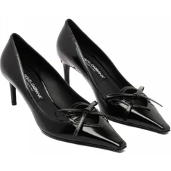 Dolce & Gabbana - Black Ribbon Tie Pumps - Dolce & Gabbana Exclusive Luxury Collection - Avvenice