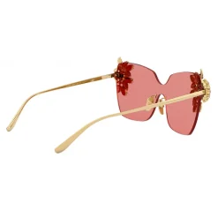 Dolce & Gabbana - Blooming Sunglasses - Red Gold - Dolce & Gabbana Eyewear - Avvenice