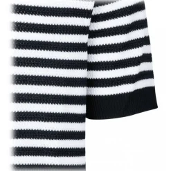 Dolce & Gabbana - Blue and White Striped Polo Shirt - Dolce & Gabbana Exclusive Luxury Collection - Avvenice