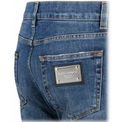 Dolce & Gabbana - Blue Denim Jeans - Dolce & Gabbana Exclusive Luxury Collection - Avvenice
