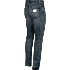 Dolce & Gabbana - Blue Distressed Jeans - Dolce & Gabbana Exclusive Luxury Collection - Avvenice