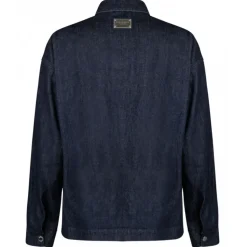 Dolce & Gabbana - Blue Selvedge Denim Blouse With Zipper - Dolce & Gabbana Exclusive Luxury Collection - Avvenice
