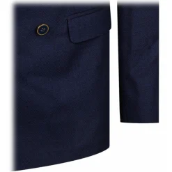 Dolce & Gabbana - Blue Wool Double-Breasted Blazer - Dolce & Gabbana Exclusive Luxury Collection - Avvenice