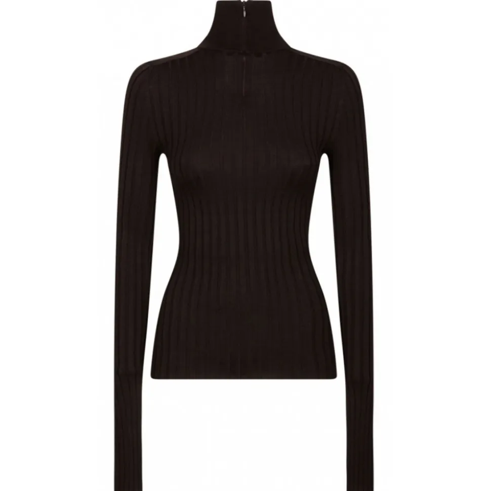 Dolce & Gabbana - Brown Cashmere Sweater - Dolce & Gabbana Exclusive Luxury Collection - Avvenice