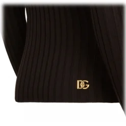 Dolce & Gabbana - Brown Cashmere Sweater - Dolce & Gabbana Exclusive Luxury Collection - Avvenice
