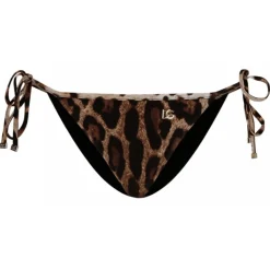 Dolce & Gabbana - Brown Brazilian Bikini Bottoms - Dolce & Gabbana Exclusive Luxury Collection - Avvenice