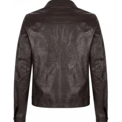 Dolce & Gabbana - Brown Leather Jacket - Dolce & Gabbana Exclusive Luxury Collection - Avvenice