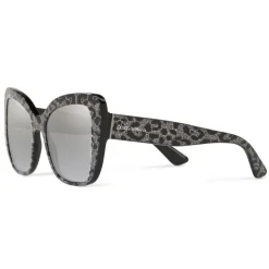 Dolce & Gabbana - Butterfly Sunglasses Print Family - Silver - Dolce & Gabbana Eyewear - Avvenice