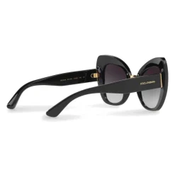 Dolce & Gabbana - Butterfly Sunglasses in Acetate - Black - Dolce & Gabbana Eyewear - Avvenice